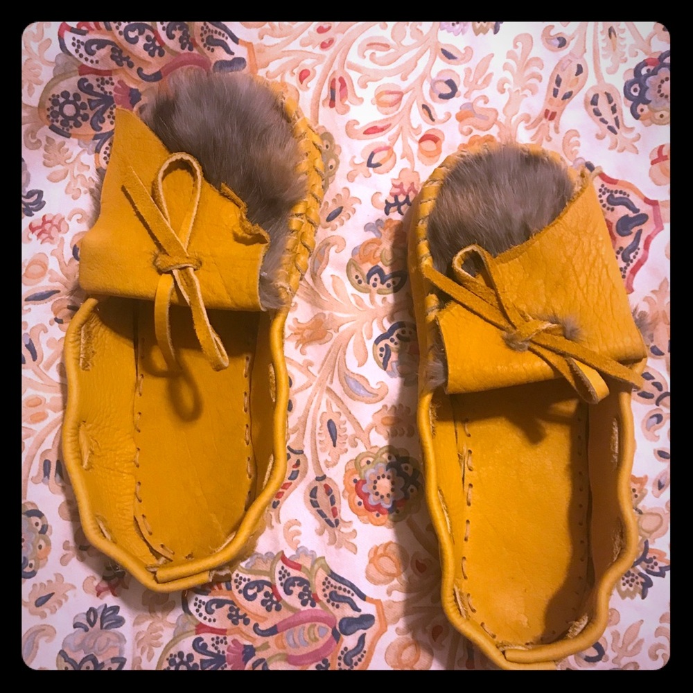 Handmade REAL BISON hide.